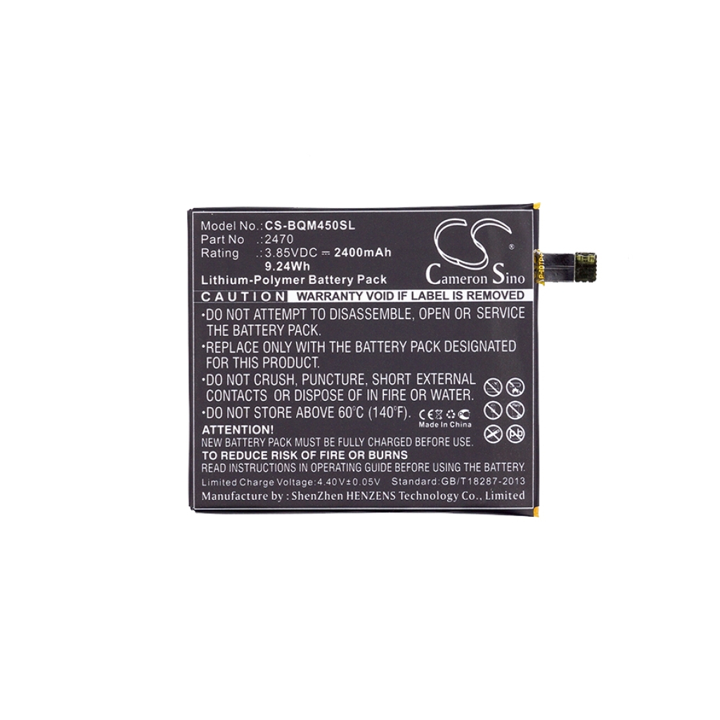 Mobile Phone Battery Bq CS-BQM450SL