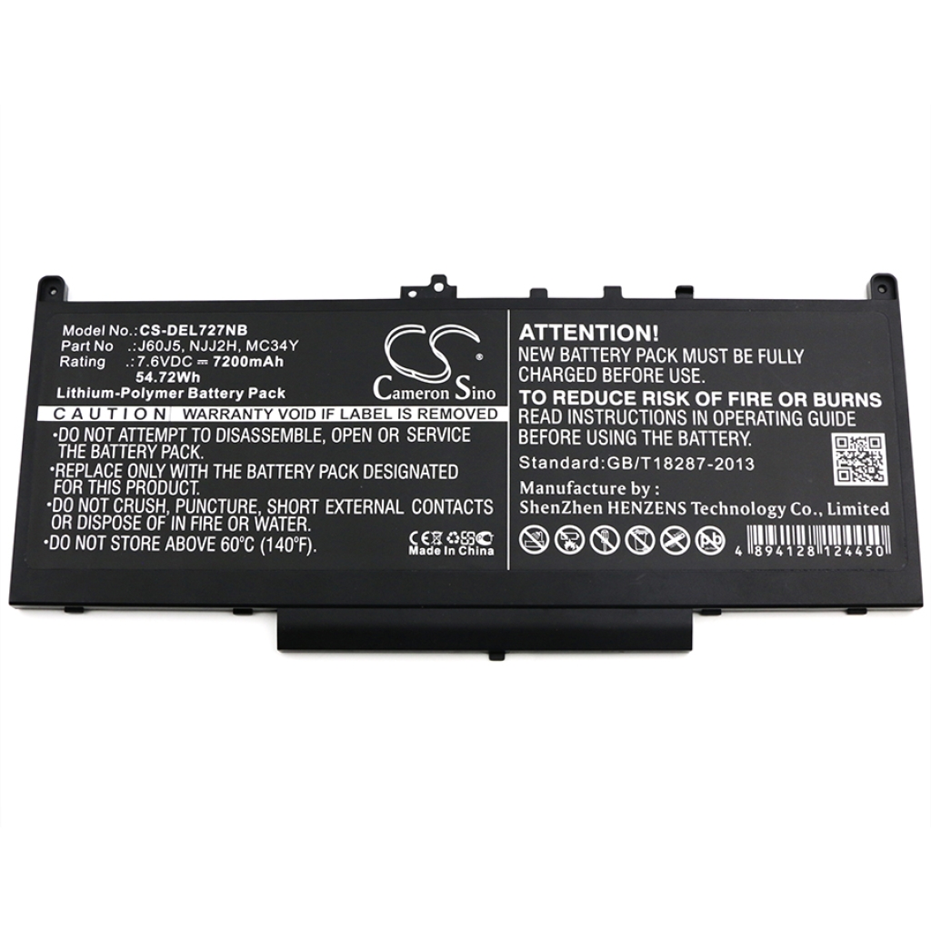 Battery Replaces 0MC34Y