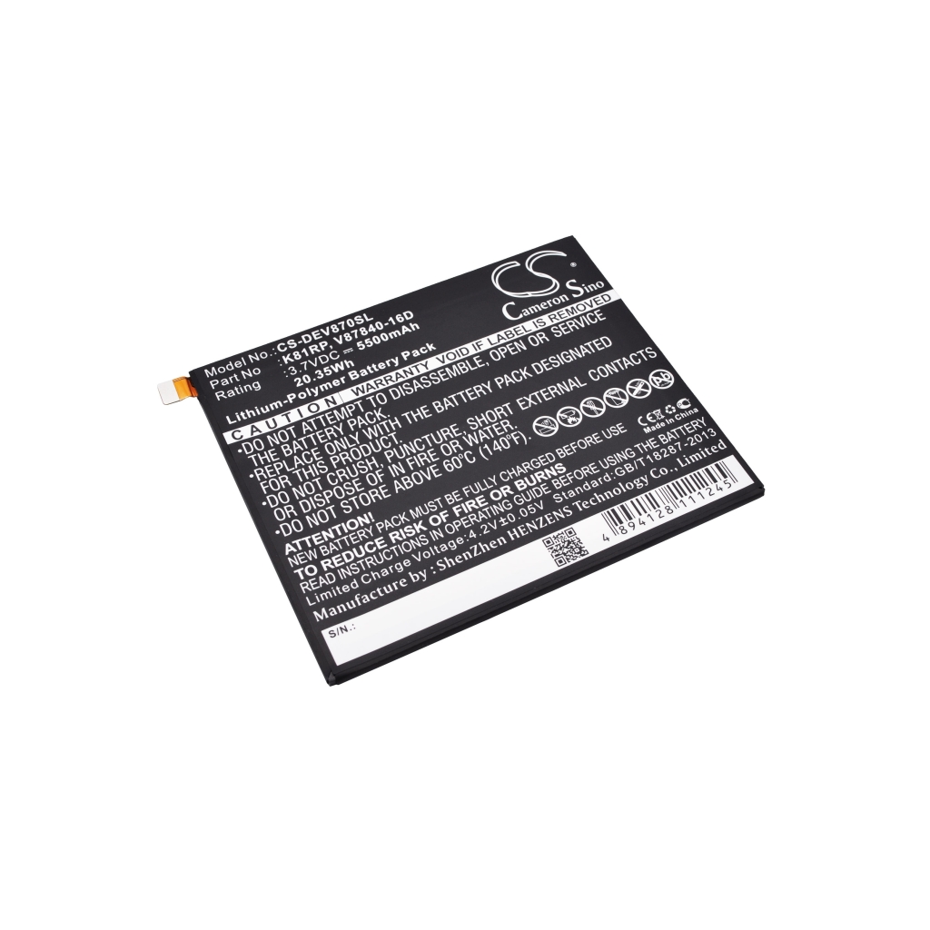 Battery Replaces T02E001