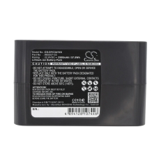 Compatible battery replacement for Dyson 202932-01,202932-02,202932-05,202932-06,917083-01...