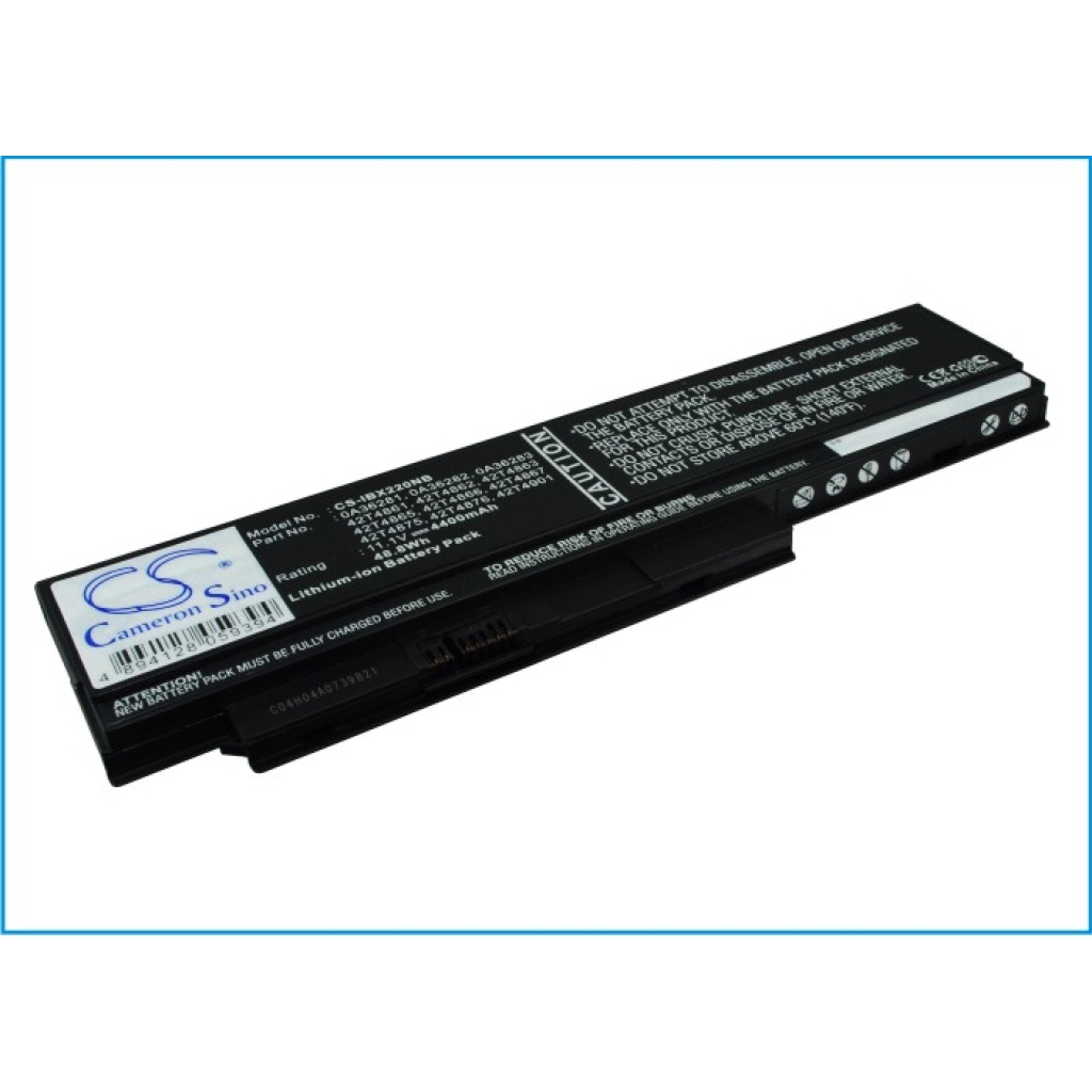 Notebook battery IBM CS-IBX220NB