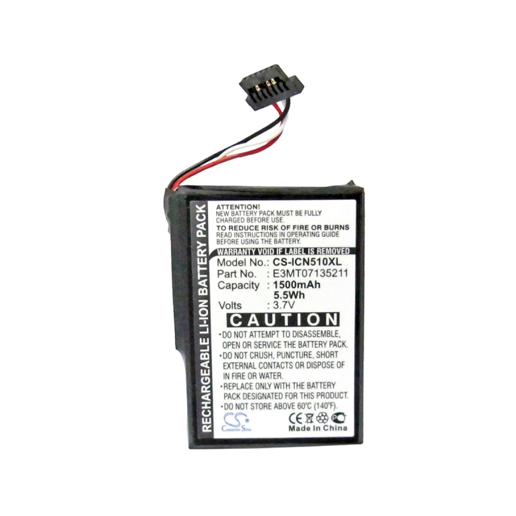 Batteries GPS, Navigator Battery CS-ICN510XL