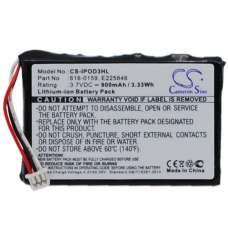 Compatible battery replacement for Apple 616-0159,E225846