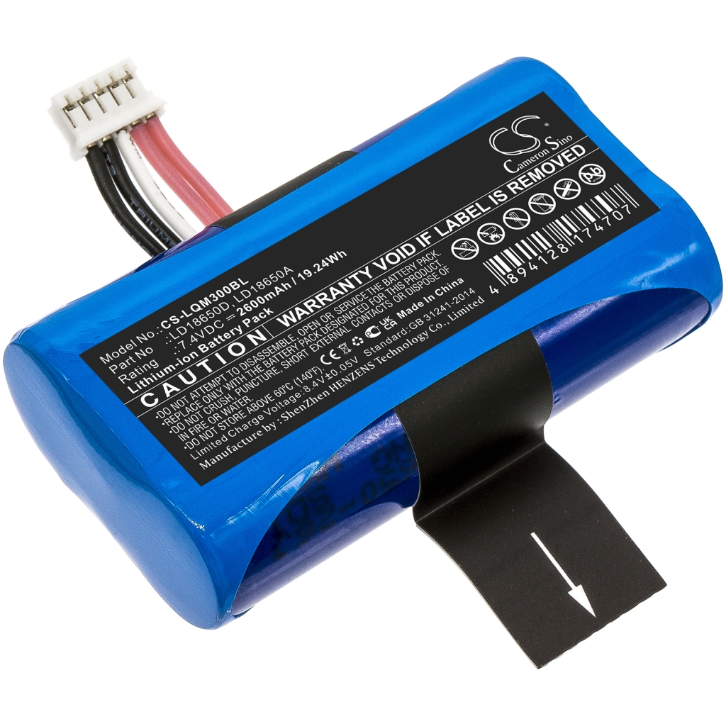 Battery Replaces LD18650D