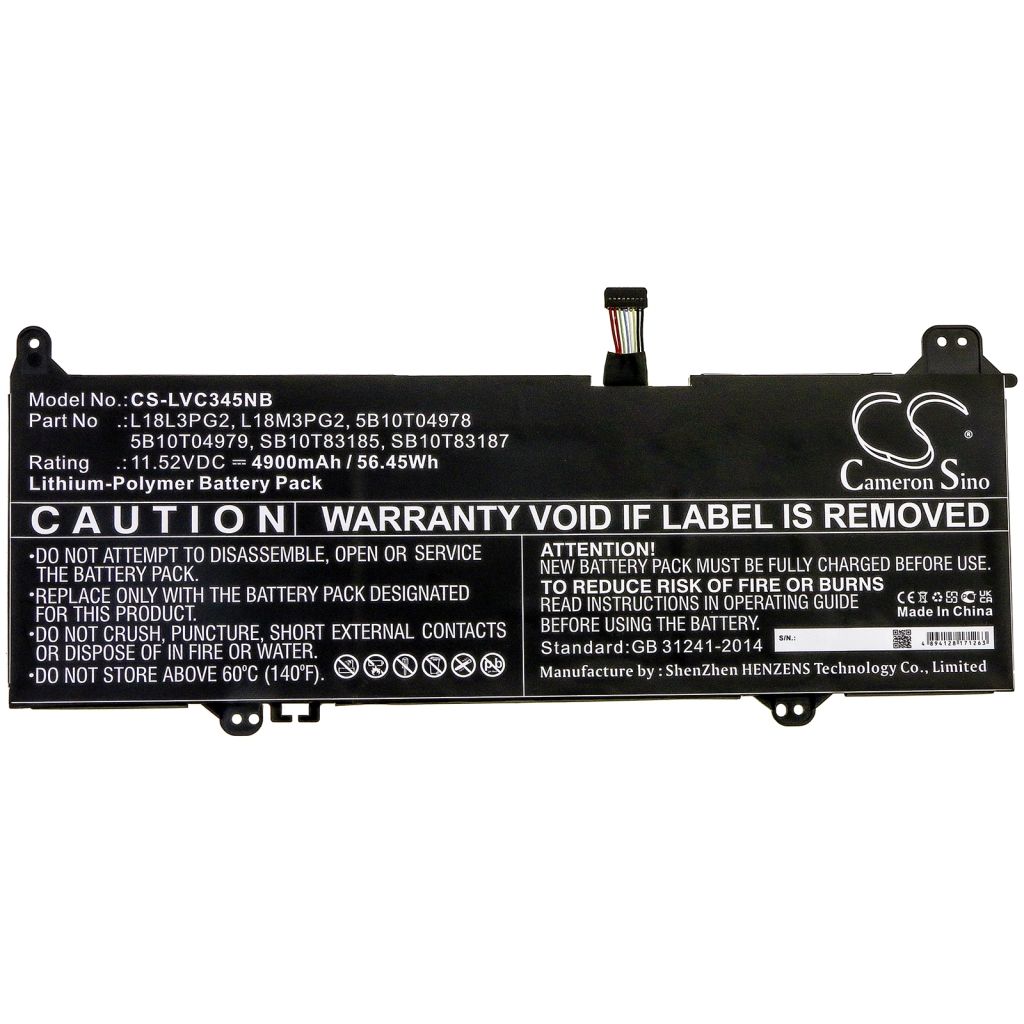 Battery Replaces 5B10W13944