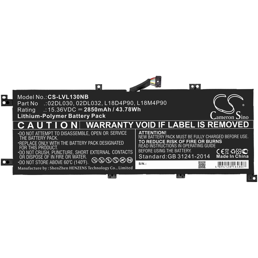 Battery Replaces 02DL031