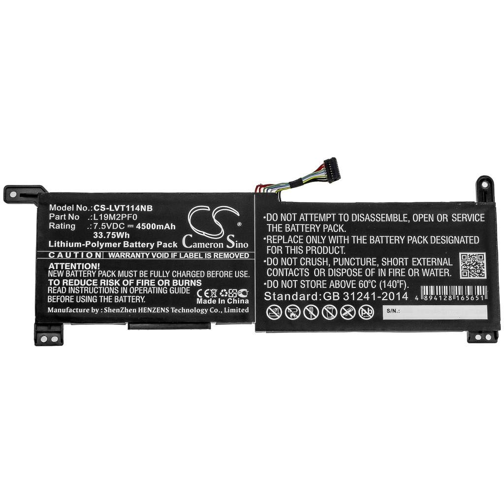 Battery Replaces 5B10W67171