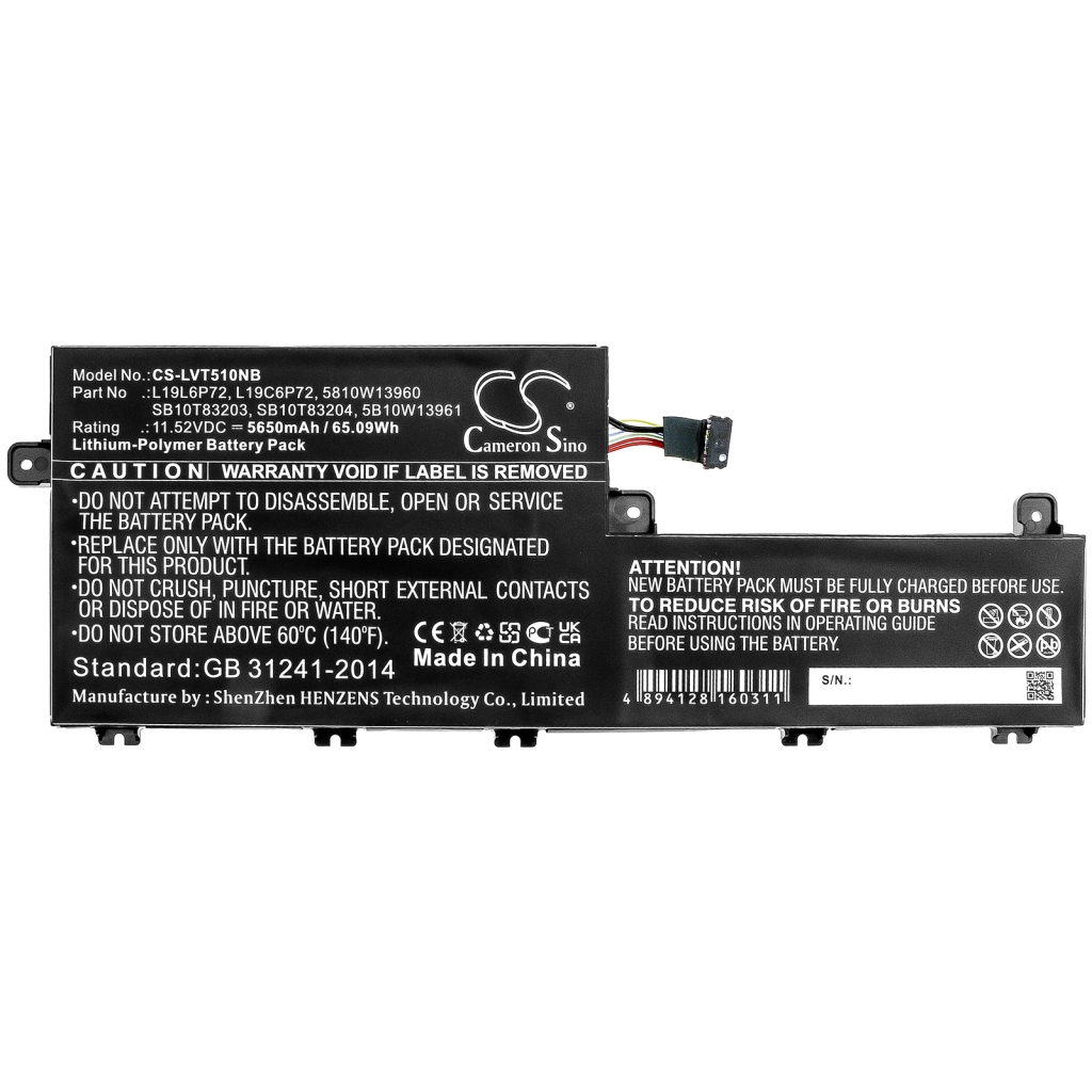 Battery Replaces SB10T83204