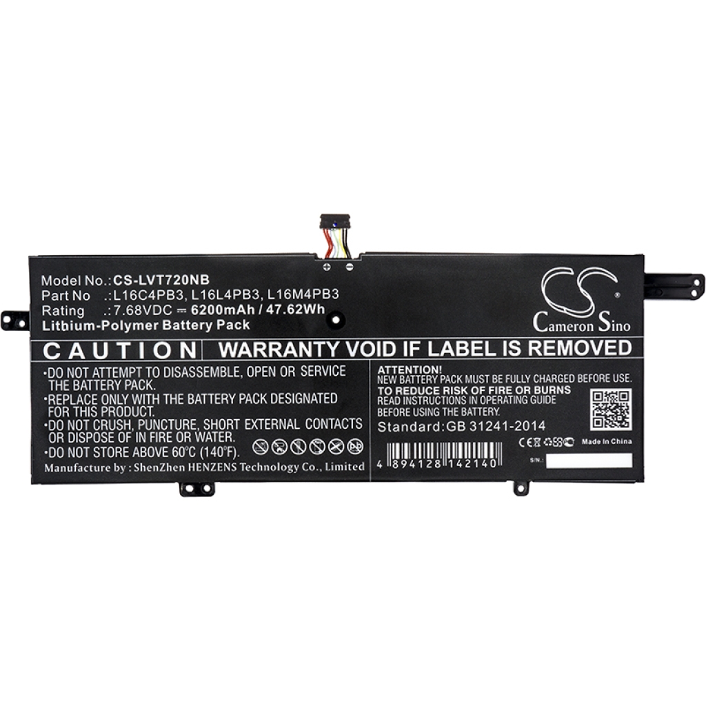 Battery Replaces L16L4PB3