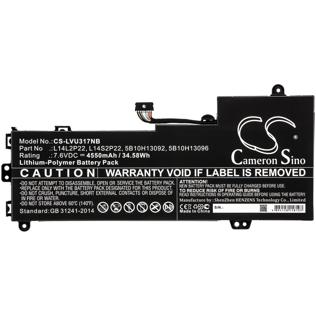 Battery Replaces 5B10H13092