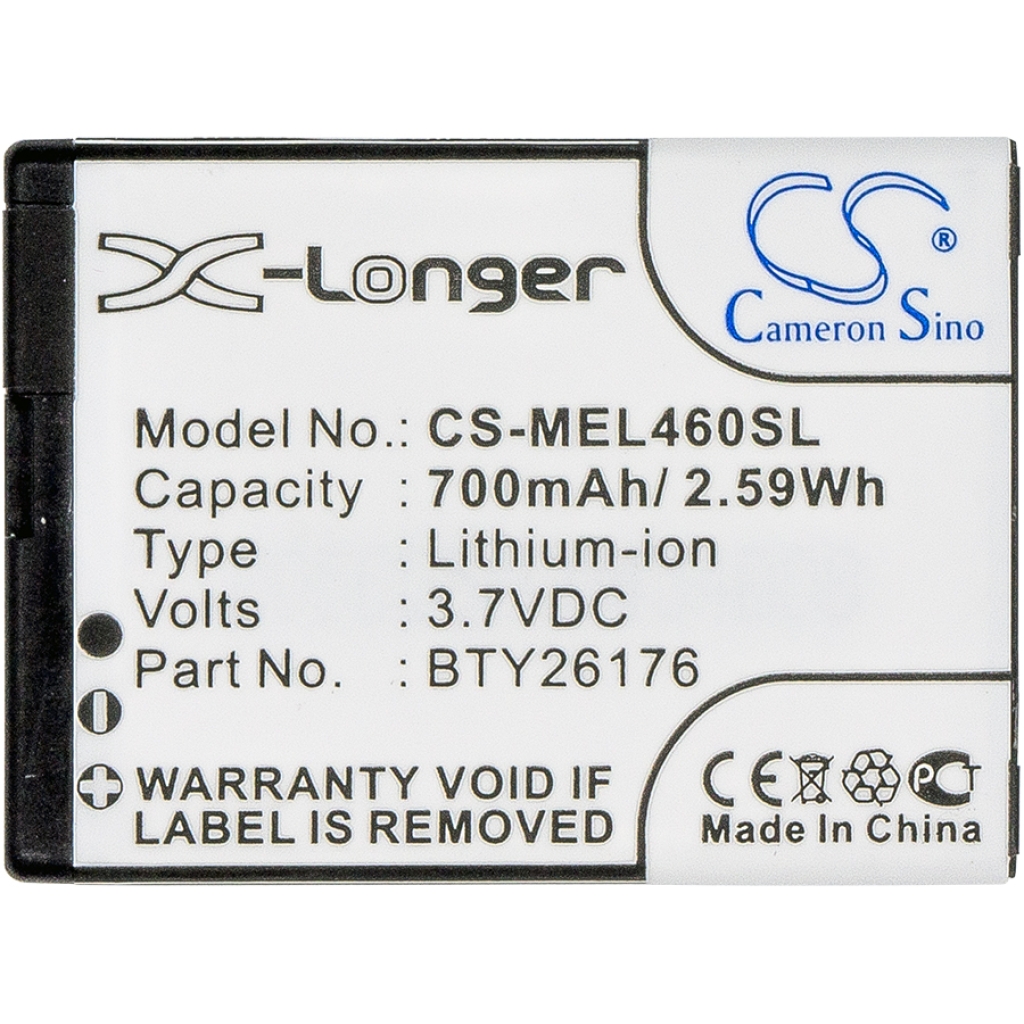 Battery Replaces BTY26176MOBISTEL/STD