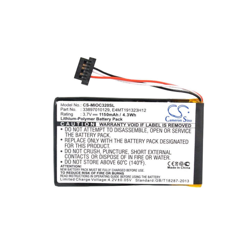 Battery Replaces E4MT191323H12