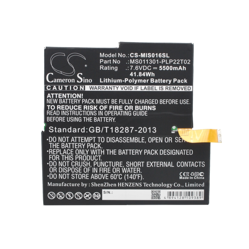 Battery Replaces G3HTA009H