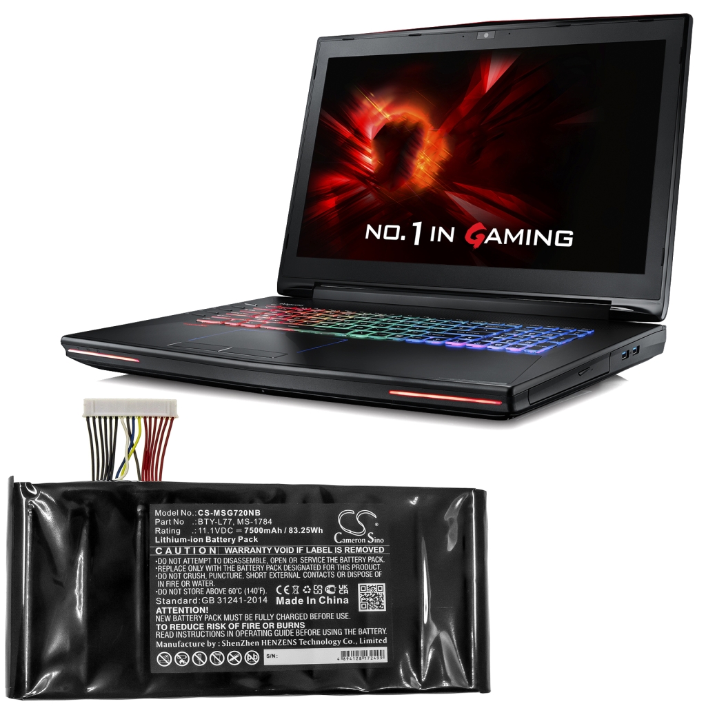 MSI GT72 6QE Dominator Pro G Tobii