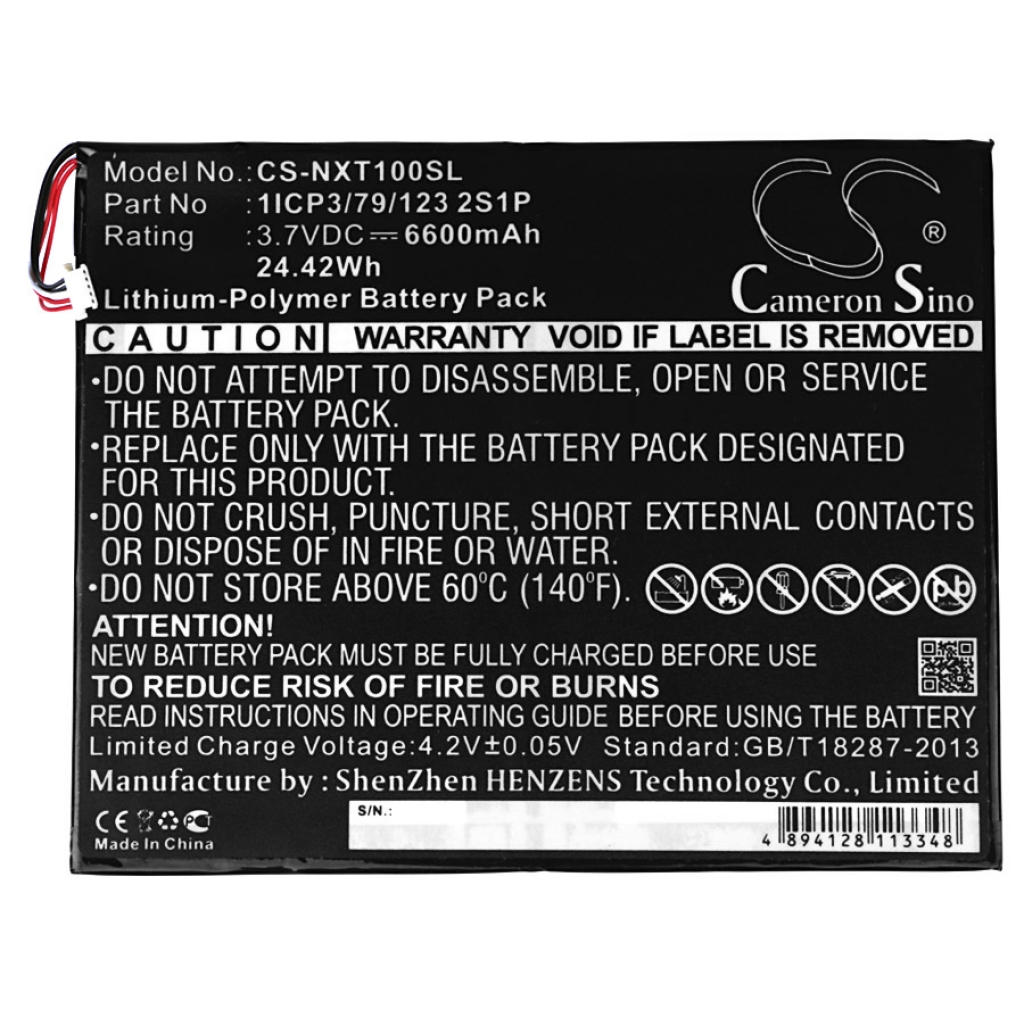 Battery Replaces 1ICP3/79/123 2S1P