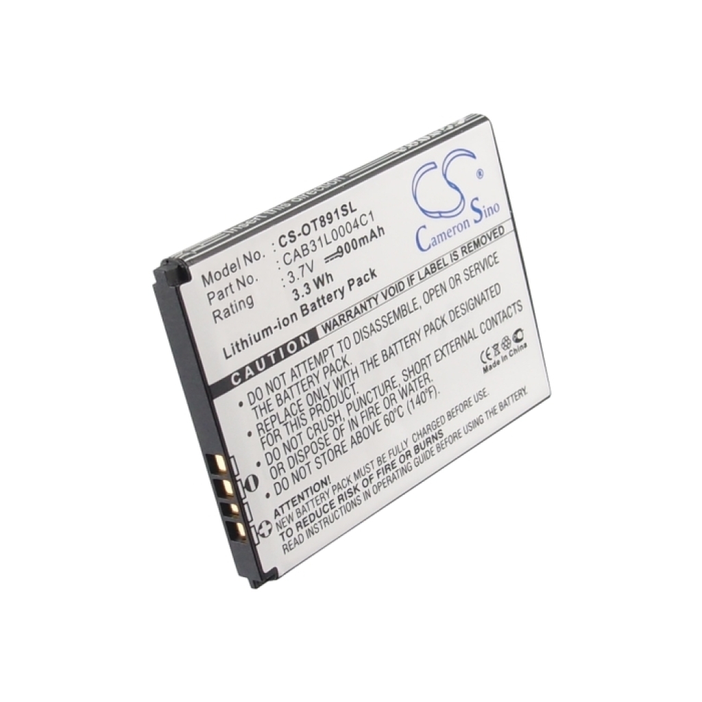 Mobile Phone Battery TCL CS-OT891SL