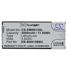 Compatible battery replacement for Samsung EB-BN915BBC,EB-BN915BBE,EB-BN915BBK