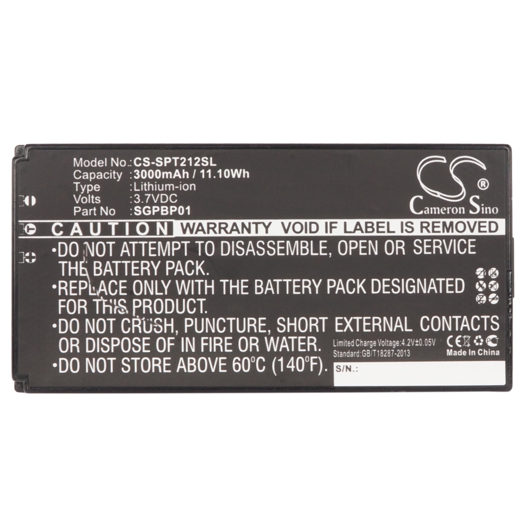 Tablet Battery Sony CS-SPT212SL