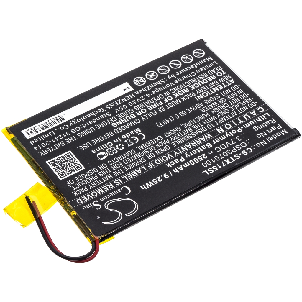 Battery Replaces GSP3070100