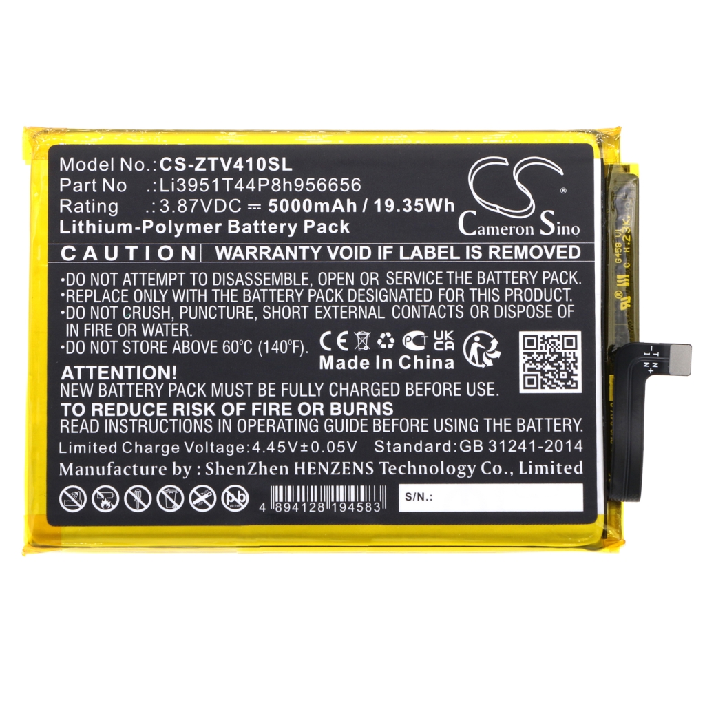 Battery Replaces Li3951T44P8h956656